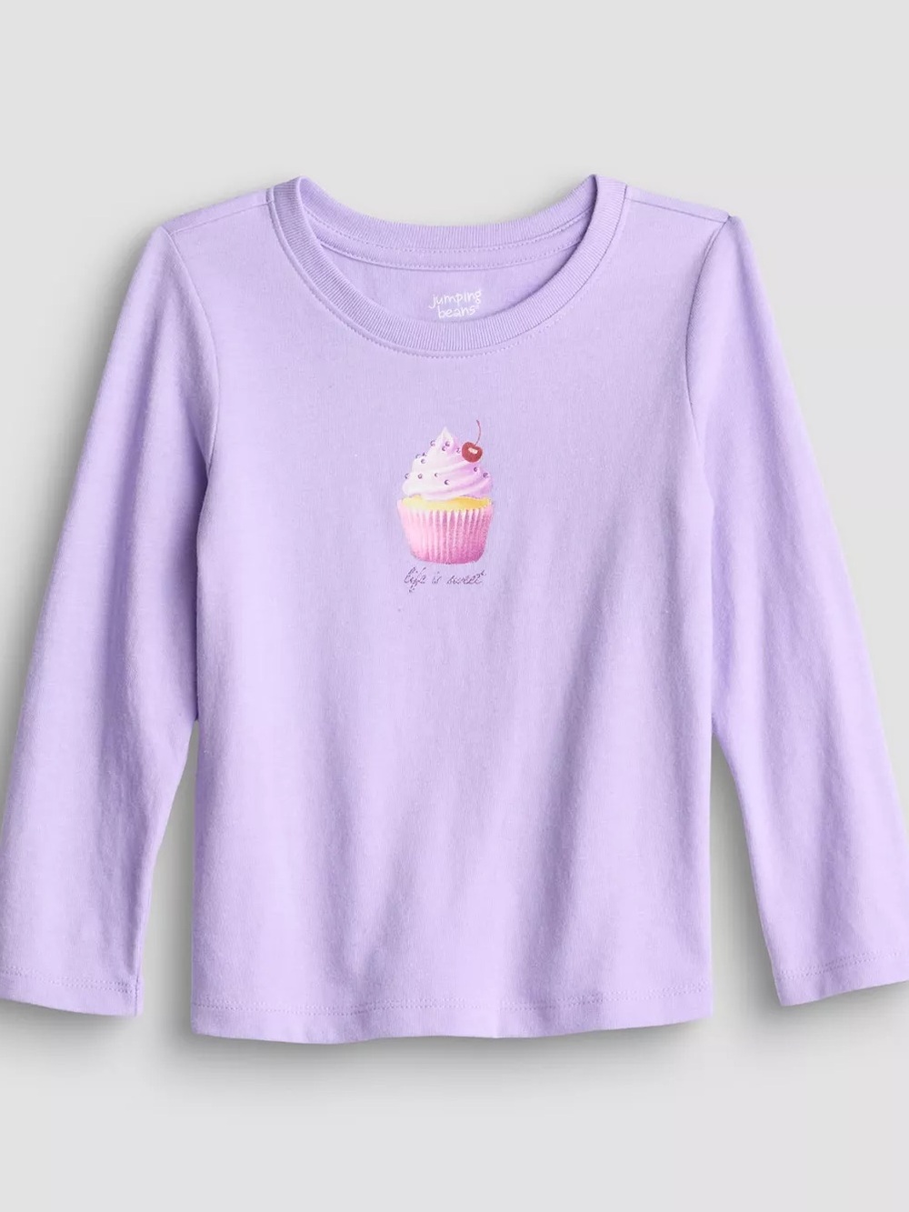 NEW jumping beans Cupcake Long-Sleeve Tee